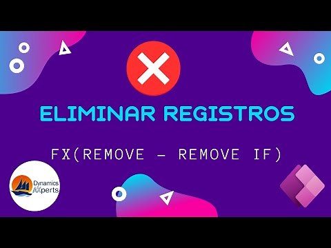 ¿Cómo eliminar registros en PowerApps?