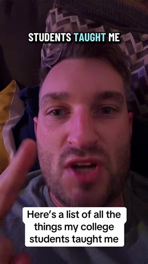 Lessons Learned from My College Students This Week