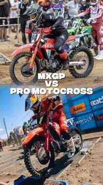 Differences Between MXGP and Pro MX Bikes