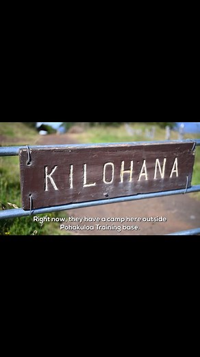Capt. Ryne Webster, commander, 3120th Engineer Company, 120th Engineer Battalion, 90th Troop Command, explains his unit's role in supporting the @irtswin mission at Camp Kilohana, Hawaii. #GirlScoutsofHawaii #Hawaii #IRTsWin #IRT #InnovativeReadinessTraining | Oklahoma National Guard