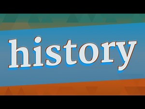 HISTORY pronunciation • How to pronounce HISTORY