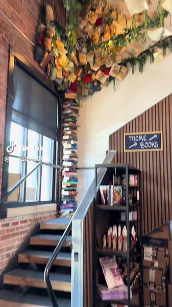 If youre in down town Denver Colorado you have to check out @spicylibrariandenver A super cute spicy adult book store .. has all the best smutty books and a secret 18 section 🤫 🥵 #spicybooktok #smut #bookstore #spicylibrarian