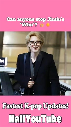 Can anyone stop Jimin's "Who"? 👑🐥#shorts #Korean_Wave #Hallyu #Kpop_news