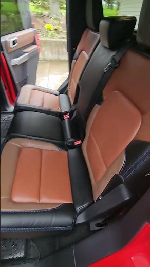 Custom Katzkin Leather in a 2023 Ford Bronco