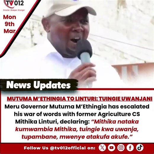 Mutuma M’Ethingia to Linturi: Tuingie Uwanjani