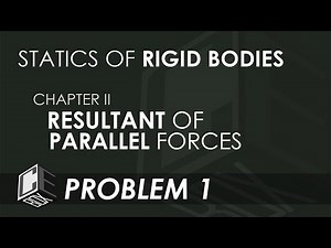Statics of Rigid Bodies Chapter 2 Resultant of Parallel Forces Prob 1 (PH)