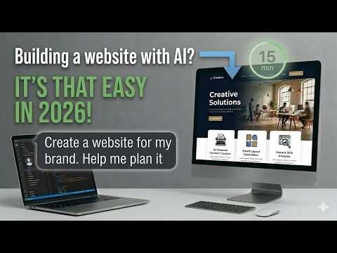 Build a Website with AI in 15 Minutes (Beginner Friendly)