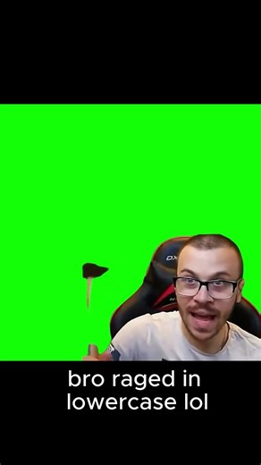 bro raged in lowercase