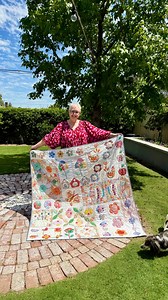 Plan ahead, save money, and sew all year. The 2026 Patchwork Calendar bundles 12 PDF quilt patterns with a premium wall calendar in one smart purchase. On sale 15 to 21 Oct 2025. 🥰 My quilt, Meadowlicious, features bold, large applique motifs and is perfect for confident beginners. If you love playing with print and pattern, this is your sandbox quilt. Pull a stack of fabric and get stitching. 🌸🌺 Comment calendar and I’ll direct message the link to learn more. #craftapaloozadesigns #handsewin