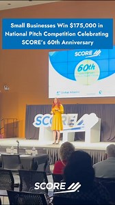 Small Businesses Win Big! Congratulations to the winners of SCORE's 60th Anniversary Small Business Pitch Competitions. Entrepreneurs from across the nation pitched their way to the top, earning $175,000 in prize money while receiving valuable mentorship, training and national exposure. Among more than 2,200 applicants, these 15 entrepreneurs stood out for their innovative ideas and compelling pitches: Philadelphia pitch event: 🥇 Lisa Basini – The Baking Coach 🥈 James “Demetri” Patitsas – The 