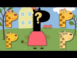 Peppa Pig - Dress Up & Match The Correct Head With Giraffe Family