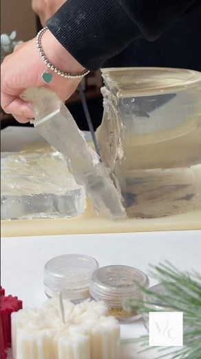 Iced Matcha Latte Candle DYI 🍵🍵🍵 #candleideas