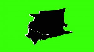 Download green screen 3d map of Barneveld in the netherlands for free