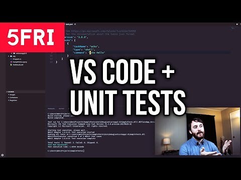 Running Unit Tests in VS Code for .NET Core 2.0