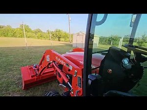 Kubota LX2610 rear work lights install