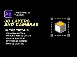 Working With 3D Layers and Cameras in After Effects