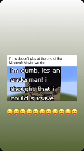 Bryson Tanner | What do you think you would rate the Minecraft movie? Credit to intilactic acid on YouTube. He has Minecraft parodies for both Blue and... | Instagram