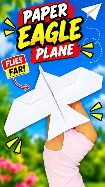 How to make a paper eagle 🦅/ tutorial diy paper eagle plane ✈️ #shorts #craft #diy #Sabbo