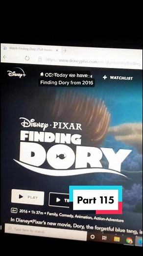 Finding Dory Movie Review (Part 115)