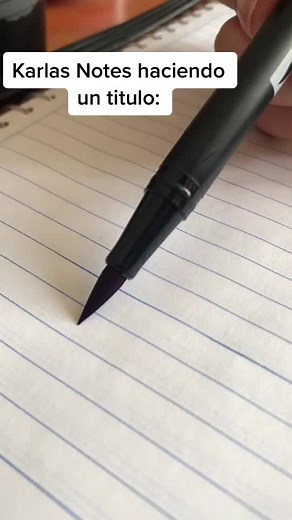 Cómo hacer títulos bonitos con Karla's Notes