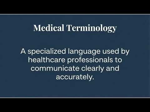 Lesson 1 Flashcards Medical Terminology