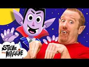 Halloween Pumpkin Spooky Song and Story for Kids with Steve and Maggie | Happy Halloween! - Videos For Kids