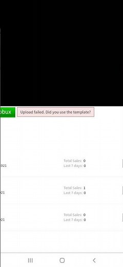 how to upload roblox (shirts pants) and how to fix "upload failed, did you use the template?"