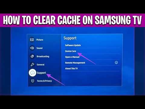 How to Clear Cache on Samsung TV (Fix Slow Apps, Freezing & Not Working Issues)