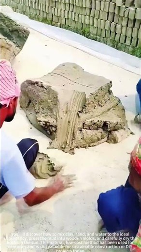 Making Bricks from Mud! 🧱🌿