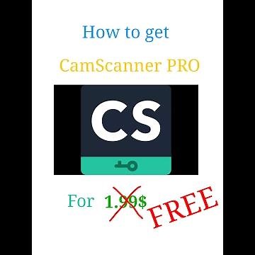 How to get Camscanner PRO for FREE 😎