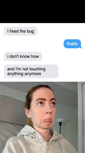 Sometimes the best fix is… leaving it alone. #gamedevblog #gamedev #indiedev