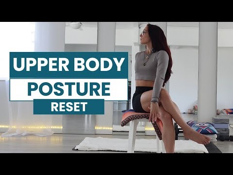 8-Minute Seated Stretch | Upper Back, Neck & Shoulder Mobility for Desk Workers