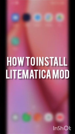 Litematica mod download in Minecraft#minecraft#minecraftmod#mcshorts‪@STEEL-WING‬