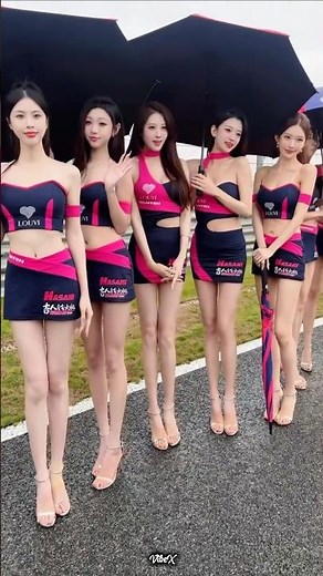 Why Are These Supercar Models Standing in the Rain? 🇨🇳🏎️☔😳