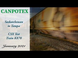 Canpotex - Inaugural CSX Florida Potash Train