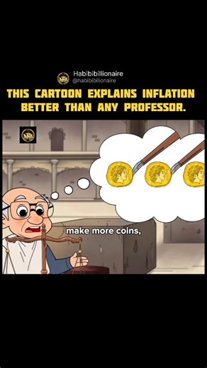 FutureTech | WealthMindset | Innovation. | This cartoon breaks down inflation better than most finance experts... ‎ ‎It shows exactly where inflation begins: ‎ ‎"Creating fake money... | Instagram