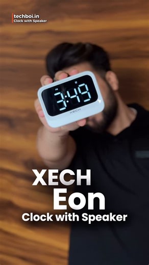 Sorav Arora - YOUR TECH COACH on Instagram: "Heavy sleeper? This Clock WAKES you before your dreams end.⏰🔥 This Desk Clock Looks So Minimal – Xech Desk & Alarm Clock 👇 • Bright Display • Loud Alarm for Heavy Sleepers • USB-C Powered with 8-Hour Backup • Dual Alarm Feature • Compact and Portable Design 🕒 Link in Bio & check out @xechofficial for more! #Xech #livingthexechlife #digitalclock . . . . . _____ #amazonfinds #musthave #usefulproducts #budgetbuys #techunder1000 #coolgadgets #productre