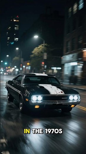 The ‘Black Ghost’ Challenger Vanished for 40 Years…#blackghost #dodgechallenger #carconspiracy