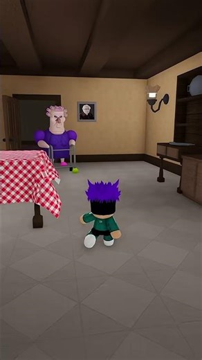 Thanos plays GRUMPY GRAN ROBLOX #roblox #shorts#viral