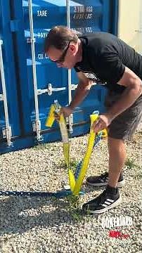 Shipping Container Chain Sling Unboxing and How To Video!