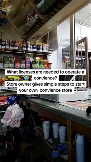 #fyp what licenses are needed yo open a convience store