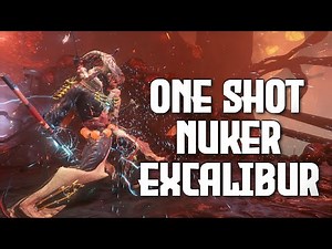 The Most Insane Excalibur Build | The Million Damage Nuke Warframe