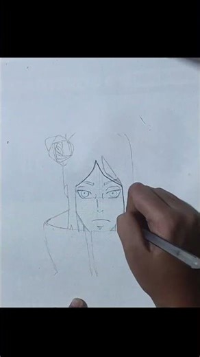 ✨ Konan Drawing | Naruto Akatsuki Art ✨ | Anime Sketch#Konan #NarutoDrawing #Akatsuki#drawing