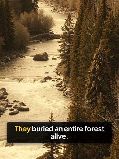In 1972, the Army Corps flooded a Montana valley to build Libby Dam. They didn't clear the forest first. Thousands of acres of old-growth trees are still standing underwater. You can dive down and see them. Lake Koocanusa Montana Libby Dam drowned forest submerged trees Army Corps of Engineers underwater forest ghost trees cost cutting #DrownedForest #LakeKoocanusa #LibbyDam #Offlimitsamerica #MontanaHistory