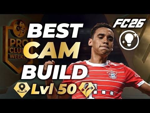 BEST CAM BUILD | EAFC 26 CLUBS BALLER BUILD