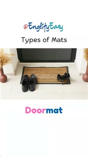 Stop Saying Just “Mat”! Learn Better Everyday English Words