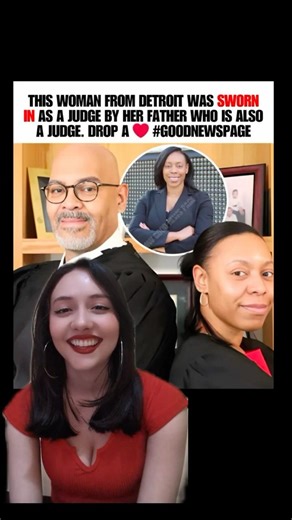 Father Swears In His Daughter as Judge 👨‍⚖️❤️ Powerful Full-Circle Moment