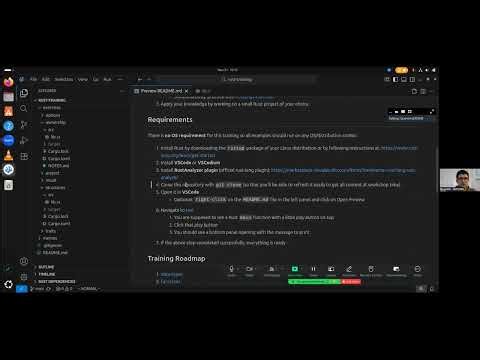 Rust training day 1 session 1
