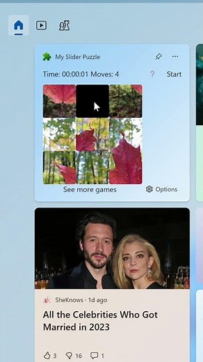 NEW: My Slider Puzzle Windows 11 Widget