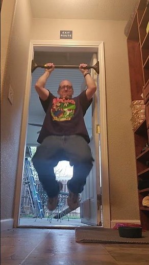 Doorway Pull-Up Bar Install (No Drill) 💪 | Home Gym Setup #shorts #homegym #pullups